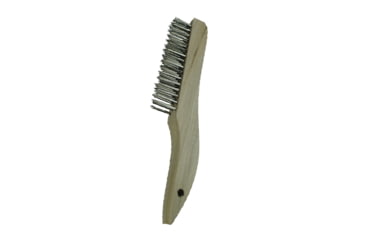 Image of Redtree Industries Shoe Handle Steel Wire Brush With Scraper, 17014