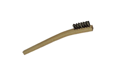 Image of Redtree Industries Wood Handle Scratch Brush Stainless Steel, Small, Pack of 3, 61220