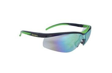 Image of Remington T-71 Safety Glasses, Black Frame, Green Mirror Lens GRC