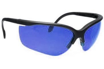Image of Remington T-72 Safety Glasses, Black Frame, Blue Lens - T72-BC