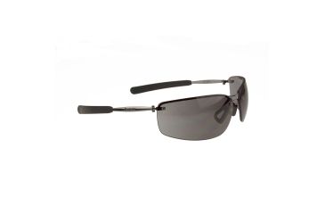 Image of Remington T-82 Metal half frame safety glasses - Metal/Smoke, One Size T82-20C