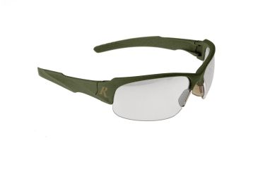 Image of Remington T-83 Soft touch green frame safety glasses - Green/Indoor-Outdoor, One Size T83-90