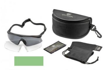 Image of Revision Sawfly Goggles Military Kit, Regular, Foliage Green w/Clear & Smoke Lenses 4-0076-9815