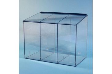 Image of S-Curve Technologies Dispenser 3 St Glove Wall Petg SD-303 PETG, Unit EA