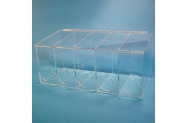 Image of S-Curve Technologies Dispenser Glove 5slot-lid Acry GD-510, Unit EA