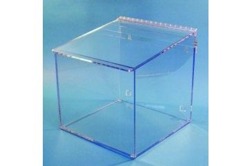 Image of S-Curve Technologies Dispenser Glove W/lid Acrylic GD-105, Unit EA