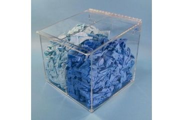 Image of S-Curve Technologies Glove Dispenser 2-COMP Acrylic GD-205