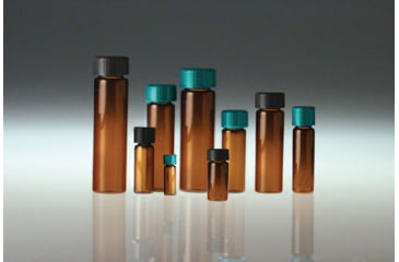 Image of Sample Vials, Clear And Amber Borosilicate Glass, Screw-thread, Qorpak GLC-07015