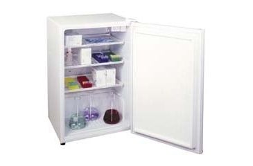 Image of Sanyo Signature Compact Laboratory Refrigerators, 1 to 10°C VR-L4110WSEC Compact Laboratory Refrigerator With Hasp Lock