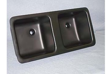Image of Scientific Plastics Sinks Polyolfn 18X15X10 Dbl Bl W31264-000