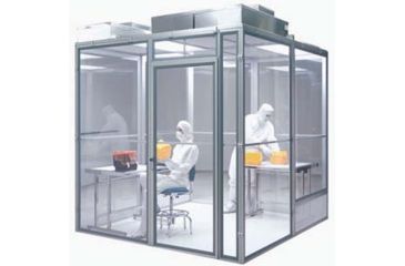 Image of Simplex Strip Doors Cleanroom Airlock 8X8 Clear AL0808S