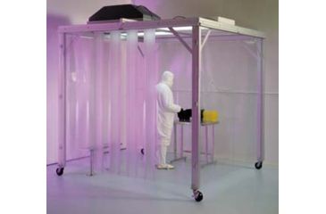 Image of Simplex Strip Doors Cleanroom Softwall 10X10 Plsim SIS1010P