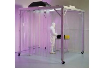 Image of Simplex Strip Doors Cleanroom Softwall 8X8 Polysim SIS0808P