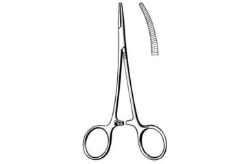 Image of Sklar Forcep Strl Halsted 5 Cv CS25 96-2539