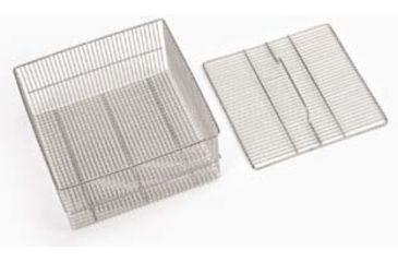 Image of SP Industries Accessories for Vertical, Undercounter, and Freestanding/Mobile Glassware Washers, National N0601-879 Inserts Bottle Insert, Holds Sixteen 1 L Bottles, Full-Rack Size, Bottom Rack Only