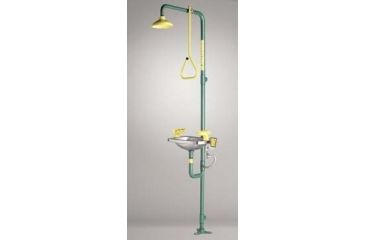 Image of Speakman Safety Shower and Eye/Face Washes, Speakman SE-623 With Stainless Steel Stanchion