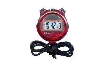Image of Sper Scientific Transparent Red Stopwatch 810013R, Unit EA