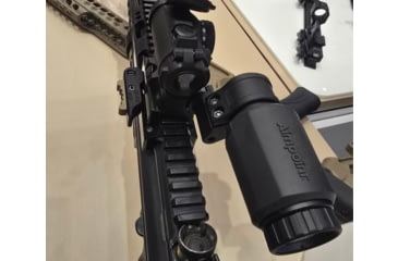 Image of Spuhr Aimpoint T-2/Comp M5 Magnifier Mount QDP, 39mm, Black, QDF-20153K