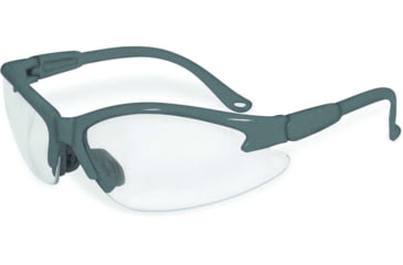 Image of SSP Eyewear Columbia Color Frame Safety Glasses, Gray Frame, Crystal Clear Anti-Fog Lens, COLUMBIA GRY CL A/F
