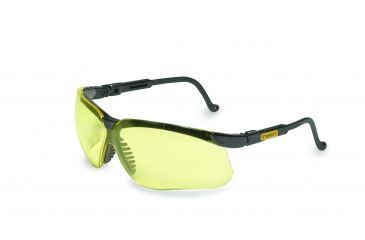 Image of Stanley Rst 61025 Genesis Black Amber Lens Premium Safety Glasses