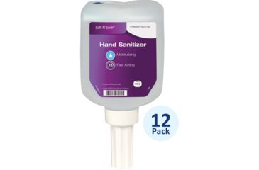 Image of Steris Soft N Sure Antisep Handgel, 1L, 12 Pack, 89129-492/ 144587
