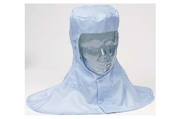 Image of Superior Uniform Hood Wh Poly Snap Front L 1056-L