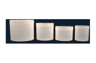 Image of Taral Plastic Jar 4OZ 70MM Blk Pp CS440 4-70-BPP