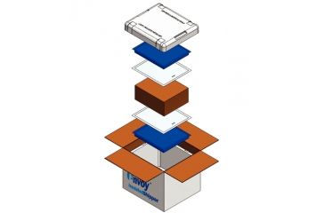 Image of Tegrant Thermosafe Winter 1d Envoy Shipper Med ERWS1LEU, Unit EA