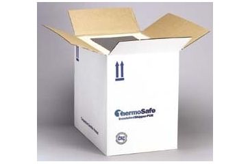 Image of Tegrant Thermosafe Thermosafe Insulated Shippers, Case of 4, Polyurethane, Thermosafe Brands 7.6 Cm 3in Wall Thickness, E22UPS