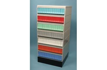 Image of Thermo Scientfic Slide Cabinet 14 Drawer Gray E43.12C/GRAY