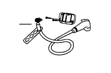 Image of Thetford Chrome Hand Spray Kit Water Saver Option Only, 19289
