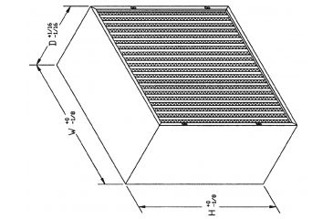 Image of Total Filtration Services Filter Rigid Merv14 12x24x4 CS903C1, Unit EA