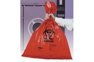 Image of Tufpak Autoclavable Biohazard Bags, Double Thick 14220-082