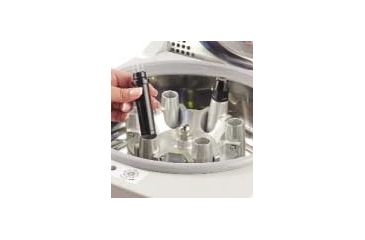 Image of Unico 4 Place Microhematocrit Tube Adapters, Metal, with screw-cap, fits C8606, &amp; C8624 rotors, Pk/2 C8600-34