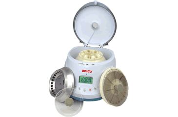Image of UNICO PowerSpin BX Centrifuge with 24 Pl Microhem &amp; 24 Pl Microcentrifuge Rotors, 220 V