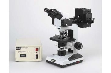 Image of Unico H606T Microscope TRINOCULAR, WF10X, PL4X, 25X-fl, 40XR-fl,100XR-fl fluorescence objectives H606T