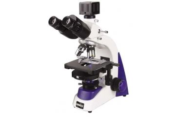 Image of Unico G380PHT-LED Microscope Trinocular WF10X, EP, 4X Brightfield, 10X, 40X & 100X Semi-Plan Phase with Turret Condenser and LED Illumination G380PHT-LED