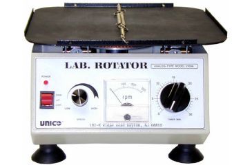 Image of UNICO Rotator Featuring 11'' X 11'' Mixing Plate, Variable Speed Of 25 To 250 Rpm, A Tachometer With Analog Rpm Indicator L-RT28