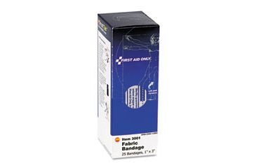 Image of United Stationers Bandages Fabric 1x3 Bx25 FAO3001, Unit BX