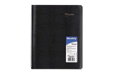 Image of United Stationers Book Appt Wkly 11x8.5 Bk REDCB950BLK, Unit EA