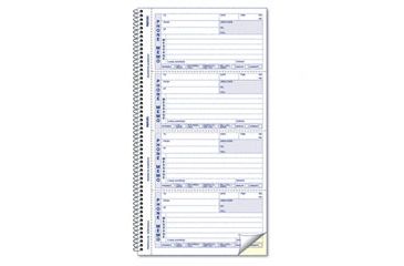 Image of United Stationers Book Phone Msg 2pt We RED50079, Unit EA
