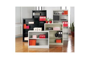 Image of United Stationers Bookcase Steel 34x30 Lgy ALESB623034LG, Unit EA