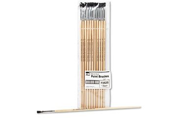 Image of United Stationers Brsh Easel Flat 1/4 Bk Dz12 LEO73525, Unit DZN