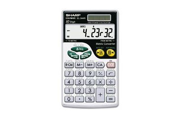 Image of United Stationers Calculator 10 Digit SHREL344RB, Unit EA
