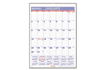 Image of United Stationers Calendar Wall Mly 12x17 AAGPM228, Unit EA