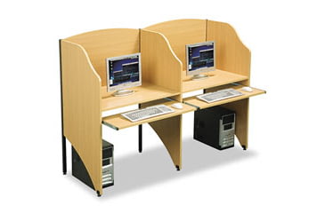 Image of United Stationers Carrel Privacy Tek BLT89869, Unit EA