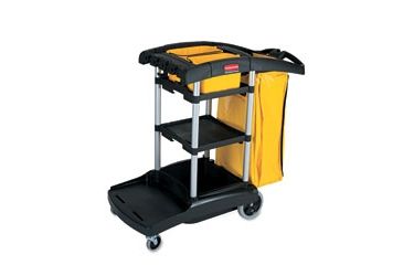 Image of United Stationers Cart Cleaning High Cap Bk RCP9T7200BK, Unit EA