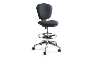 Image of United Stationers Chair Extended Height Gy SAF3442GR, Unit EA