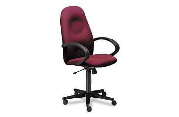 Image of United Stationers Chair Low-bk Tilt Pneu Gy GLB4561BKIM11, Unit EA