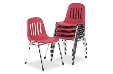 Image of United Stationers Chair Molded Stack Cha Ny Ct5 CSC36084NVC5, Unit CT